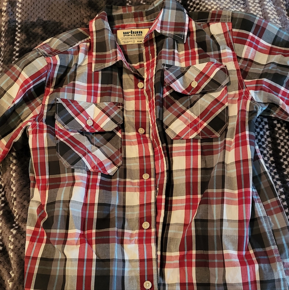 Boys button shirt